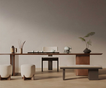 New Chinese Style Tea Tables And Chairs-ID:326836116