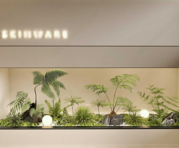 Modern Plant Landscaping-ID:673089038