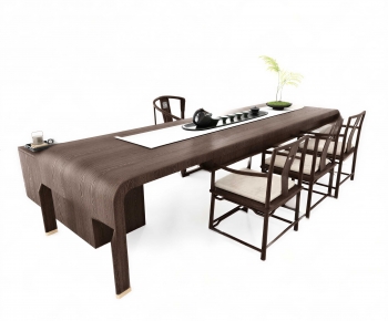 New Chinese Style Tea Tables And Chairs-ID:983560099