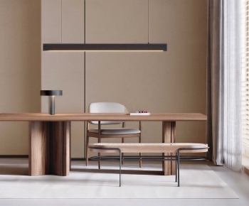 Modern Computer Desk And Chair-ID:283384088