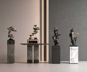 New Chinese Style Sculpture-ID:450822112