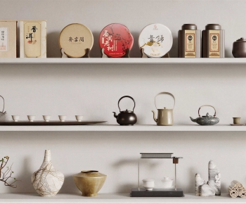 New Chinese Style Tea Set-ID:558875089