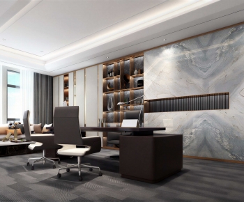 Modern Manager's Office-ID:618805891