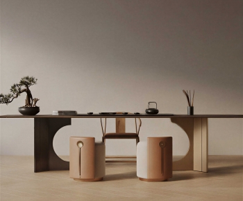 New Chinese Style Tea Tables And Chairs-ID:904083972