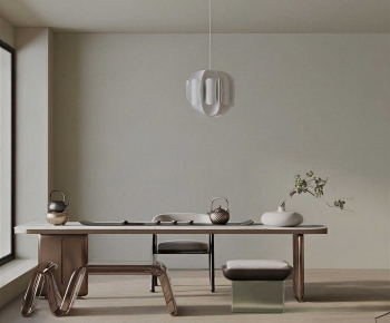 New Chinese Style Tea Tables And Chairs-ID:671716934