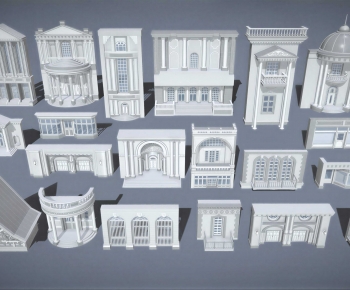 European Style Facade Element-ID:197006941