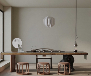 New Chinese Style Tea Tables And Chairs-ID:886795047