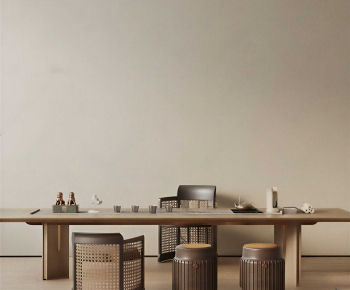 New Chinese Style Tea Tables And Chairs-ID:735239035