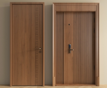New Chinese Style Single Door-ID:638906002
