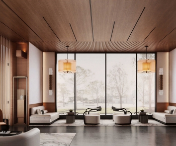 New Chinese Style Rest Area-ID:101120551