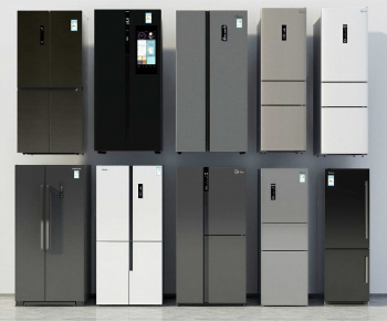 Modern Home Appliance Refrigerator-ID:991344932