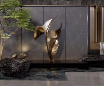 Modern Plant Landscaping-ID:427139041