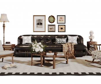 French Style Sofa Combination-ID:630848882