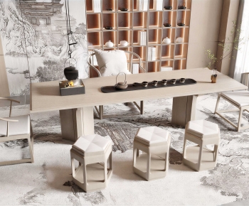 New Chinese Style Tea Tables And Chairs-ID:224745992