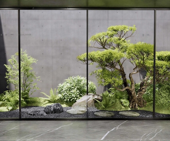 New Chinese Style Plant Landscaping-ID:526245128