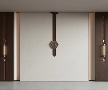 New Chinese Style TV Wall-ID:678328999