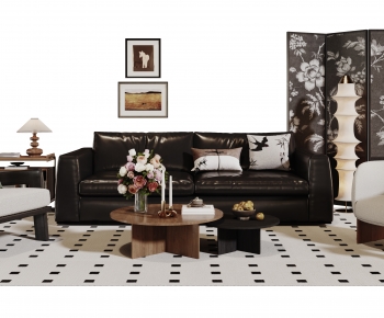 French Style Sofa Combination-ID:861040125