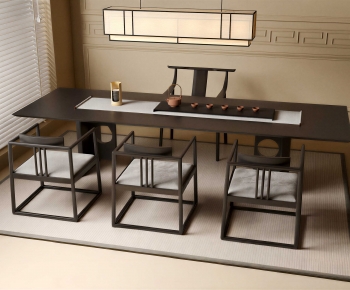 New Chinese Style Tea Tables And Chairs-ID:479876047