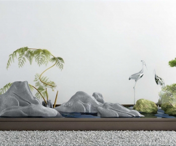 New Chinese Style Plant Landscaping-ID:915990114