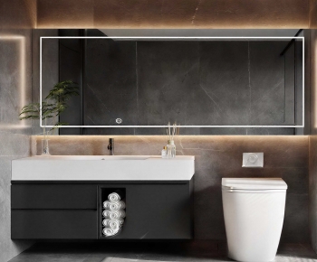 Modern Bathroom Cabinet-ID:260715967