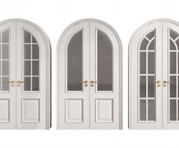 Simple European Style Double Door-ID:539403927