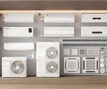 Modern Air Conditioner-ID:668368109