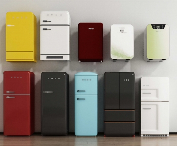 Modern Refrigerator Freezer-ID:441288954