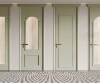 French Style Single Door-ID:971579675