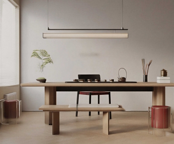 New Chinese Style Tea Tables And Chairs-ID:614326001