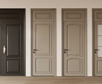 French Style Single Door-ID:623922113