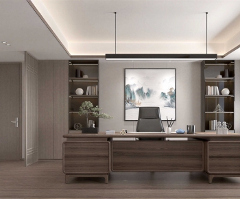 Modern Manager's Office-ID:419637922