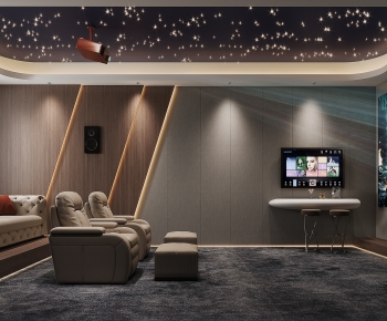 Modern Audiovisual Room-ID:651463998