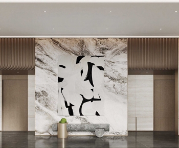 Modern Office Reception Desk-ID:317801959