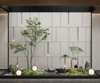 Modern Plant Landscaping-ID:566163066