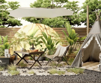 Modern Courtyard/landscape-ID:971061948