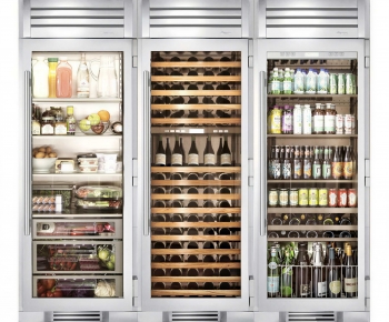 Modern Refrigerator Freezer-ID:920886042