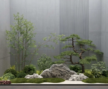 New Chinese Style Plant Landscaping-ID:474534036