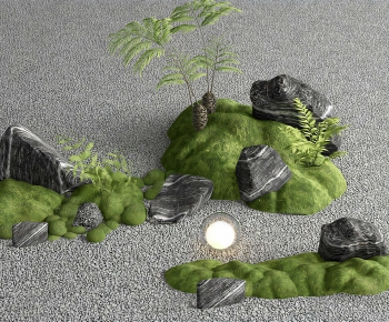 Modern Garden-ID:749408011