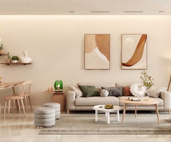 Modern A Living Room-ID:436615948