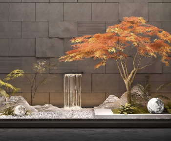 New Chinese Style Plant Landscaping-ID:447789915