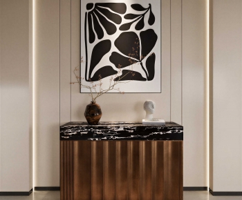 Modern Entrance Cabinet-ID:963252078