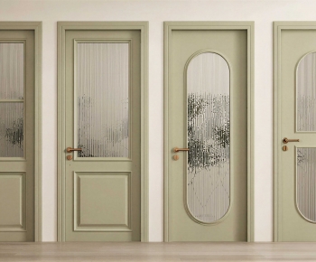 French Style Single Door-ID:700427063