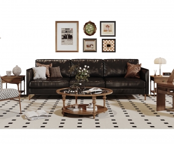 French Style Sofa Combination-ID:594527966