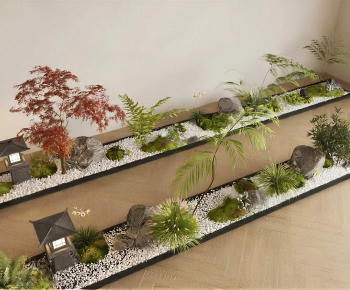 Japanese Style Plant Landscaping-ID:107700816