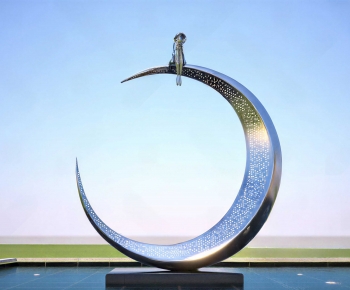 Modern Sculpture Sketch-ID:598712923