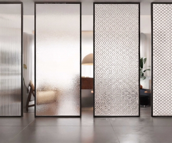 Modern Glass Screen Partition-ID:181839553