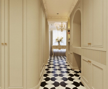 French Style Hallway-ID:123297937