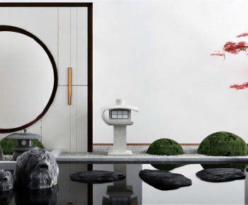 New Chinese Style Rockery Waterscape-ID:844582082