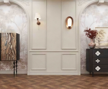 European Style Entrance Cabinet-ID:961047899