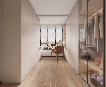 Modern Clothes Storage Area-ID:169744013